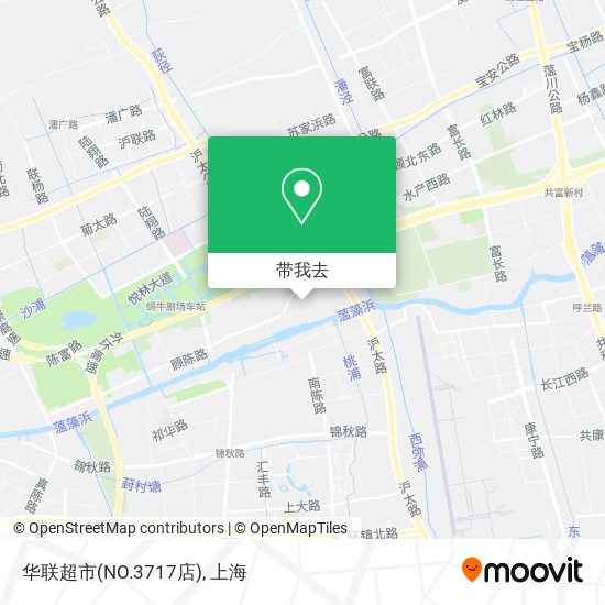 华联超市(NO.3717店)地图