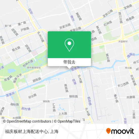 福庆板材上海配送中心地图