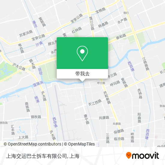 上海交运巴士拆车有限公司地图
