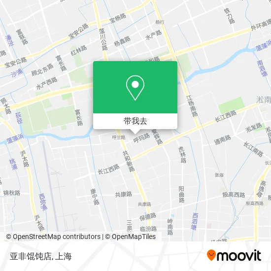 亚非馄饨店地图