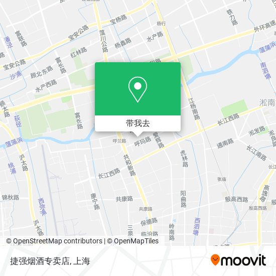 捷强烟酒专卖店地图