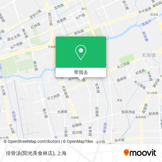 排骨汤(阳光美食林店)地图
