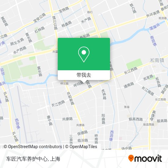 车匠汽车养护中心地图