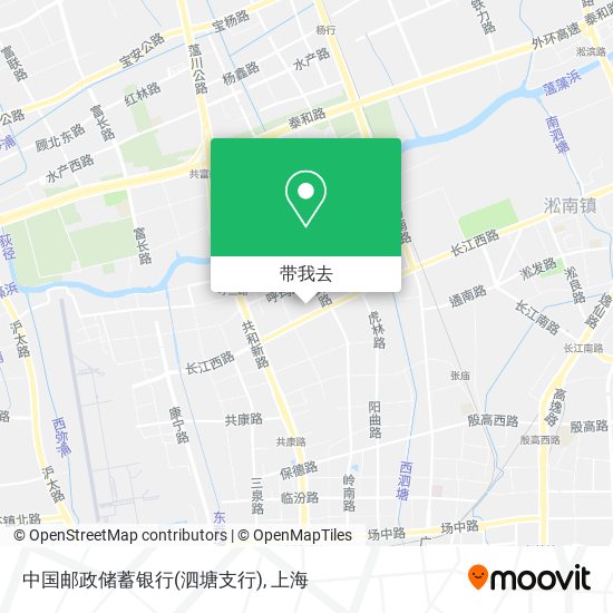 中国邮政储蓄银行(泗塘支行)地图