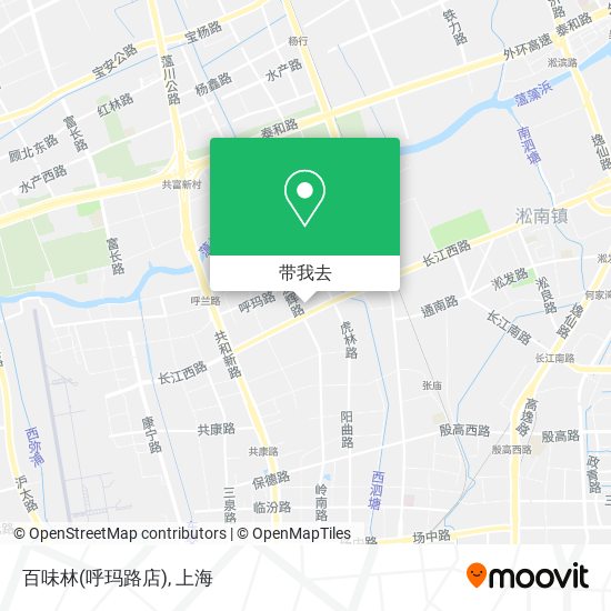 百味林(呼玛路店)地图