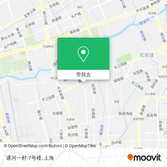 通河一村-7号楼地图