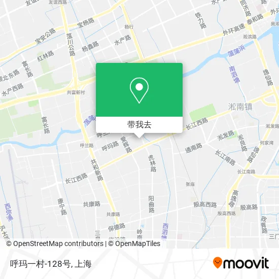 呼玛一村-128号地图