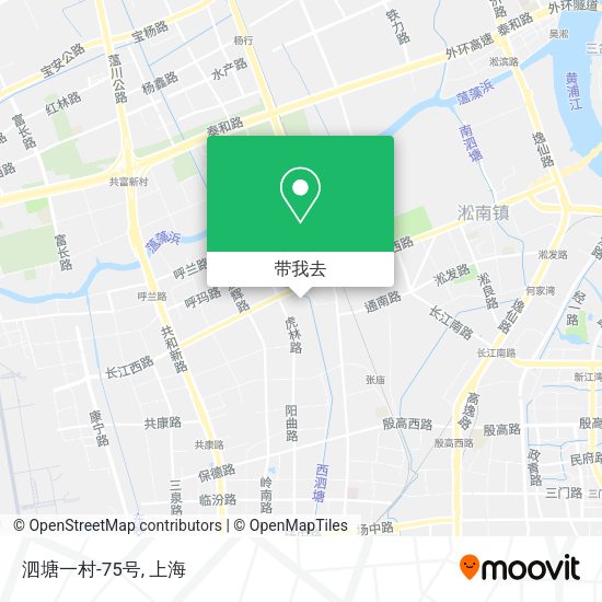 泗塘一村-75号地图