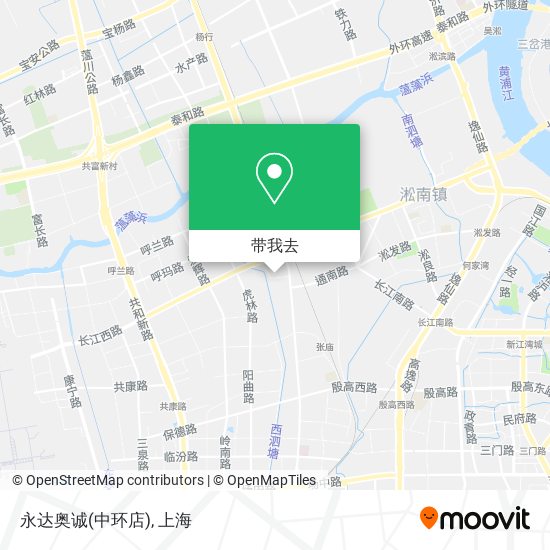 永达奥诚(中环店)地图