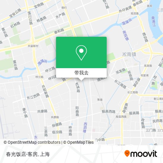 春光饭店-客房地图