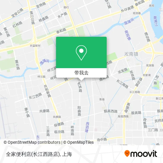 全家便利店(长江西路店)地图
