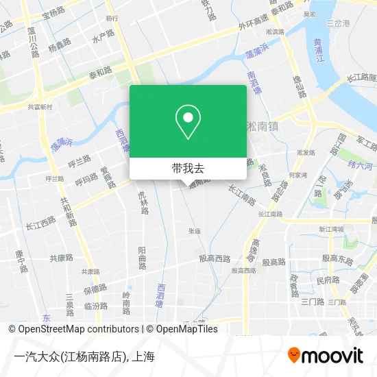 一汽大众(江杨南路店)地图