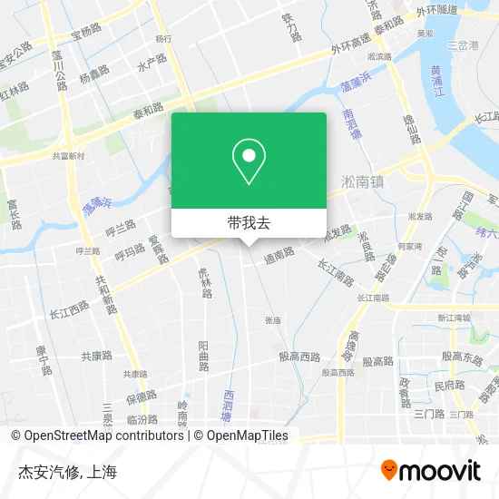 杰安汽修地图