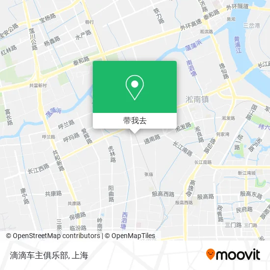 滴滴车主俱乐部地图