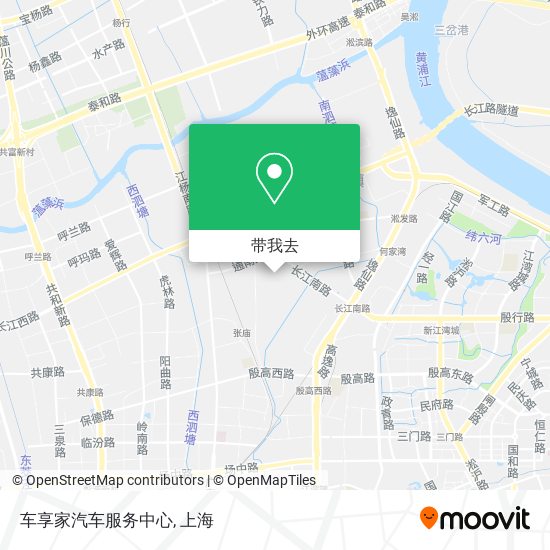 车享家汽车服务中心地图