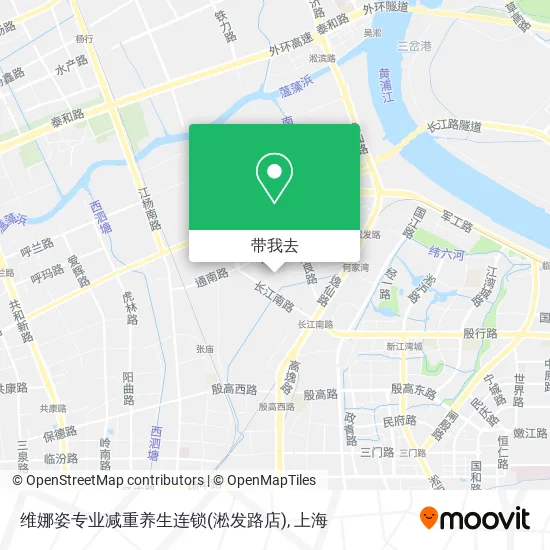 维娜姿专业减重养生连锁(淞发路店)地图