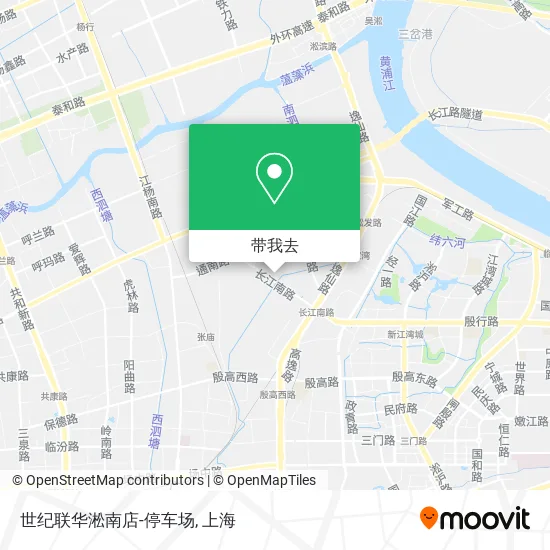 世纪联华淞南店-停车场地图