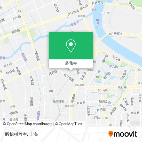 昕怡棋牌室地图