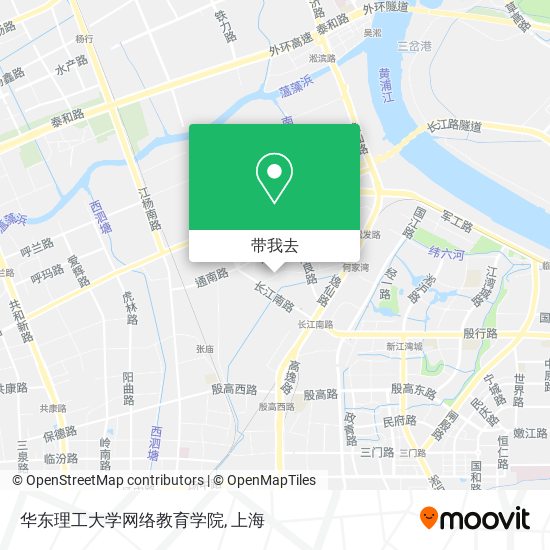 华东理工大学网络教育学院地图