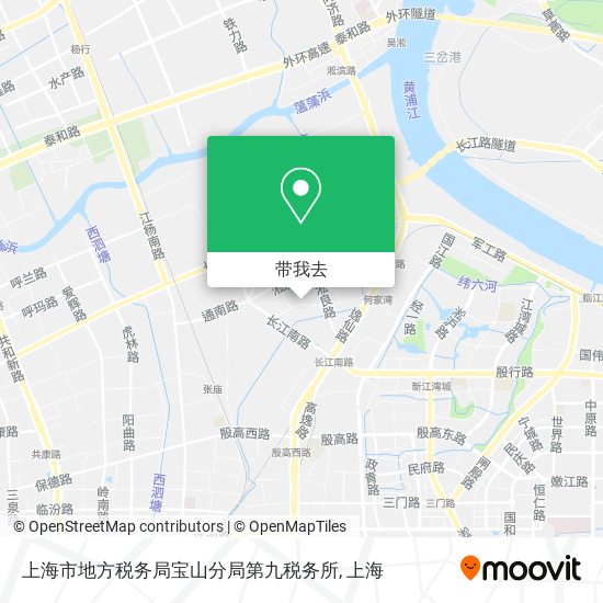 上海市地方税务局宝山分局第九税务所地图