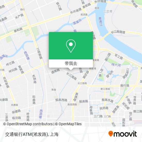 交通银行ATM(淞发路)地图