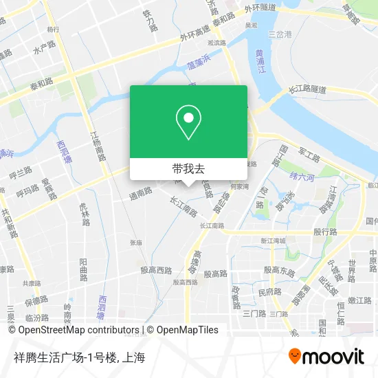 祥腾生活广场-1号楼地图