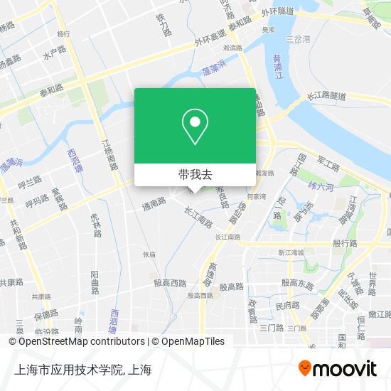 上海市应用技术学院地图