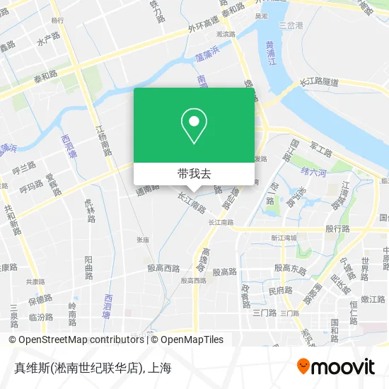 真维斯(淞南世纪联华店)地图