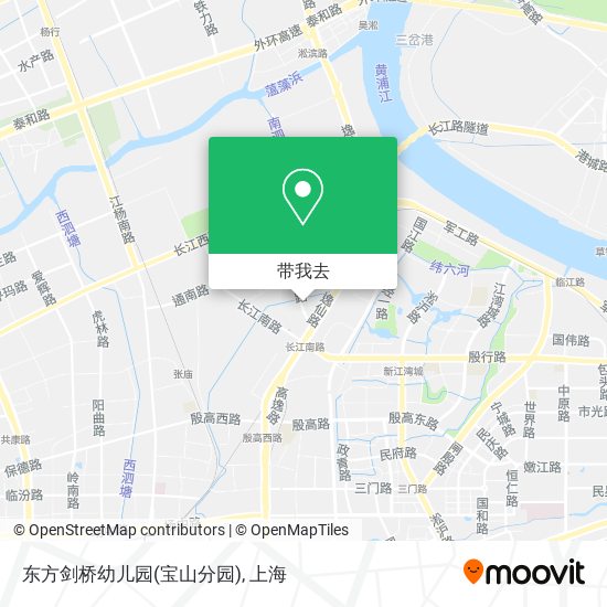 东方剑桥幼儿园(宝山分园)地图