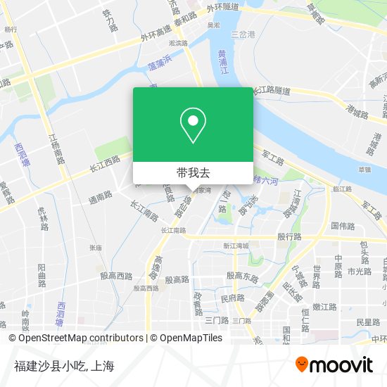 福建沙县小吃地图