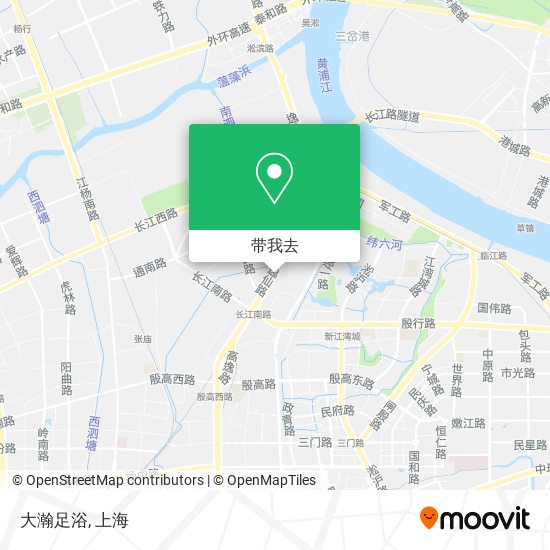 大瀚足浴地图