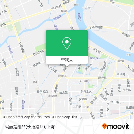 玛丽莲甜品(长逸路店)地图