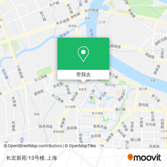 长宏新苑-13号楼地图