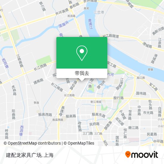 建配龙家具广场地图