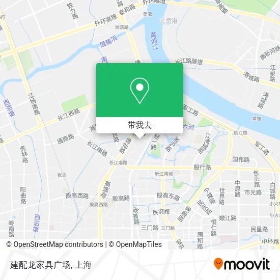 建配龙家具广场地图