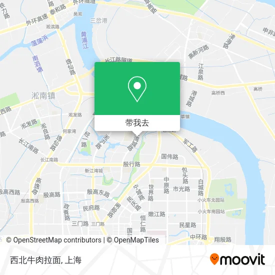 西北牛肉拉面地图