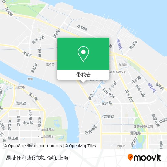 易捷便利店(浦东北路)地图