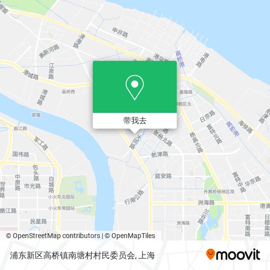 浦东新区高桥镇南塘村村民委员会地图