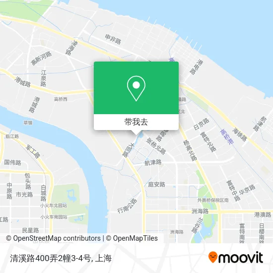 清溪路400弄2幢3-4号地图