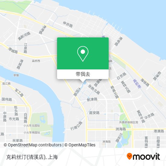 克莉丝汀(清溪店)地图