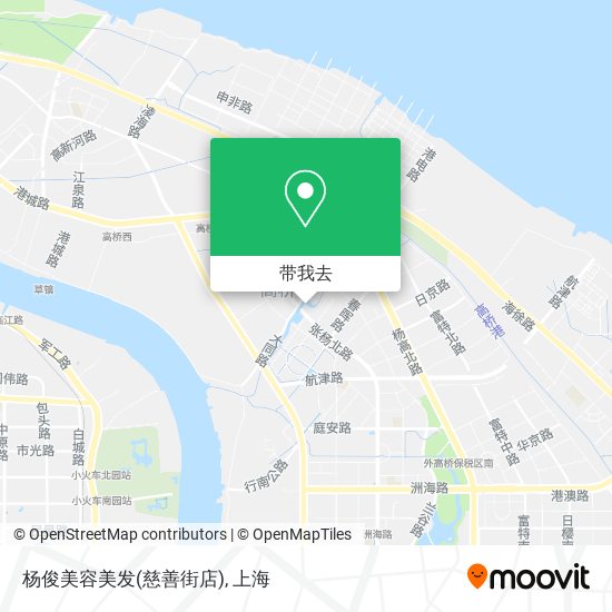 杨俊美容美发(慈善街店)地图