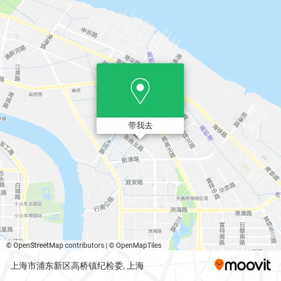 上海市浦东新区高桥镇纪检委地图