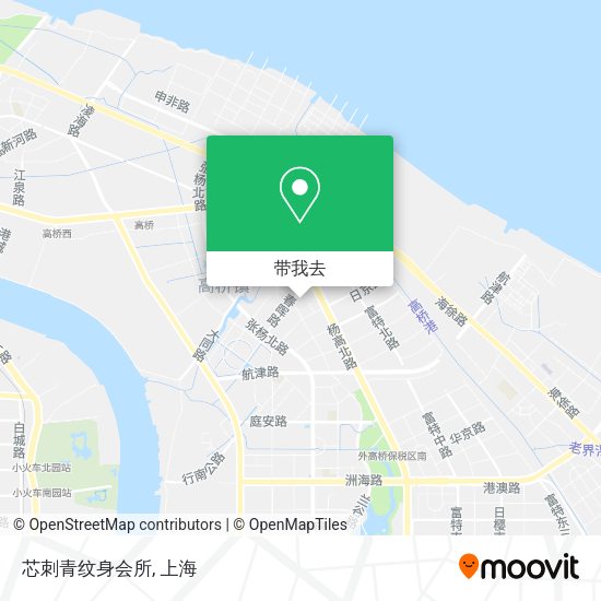 芯刺青纹身会所地图