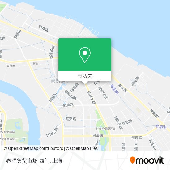 春晖集贸市场-西门地图