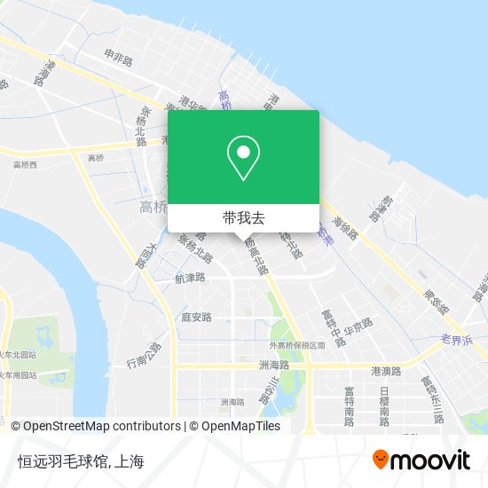 恒远羽毛球馆地图