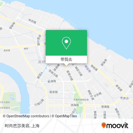 时尚芭莎美容地图