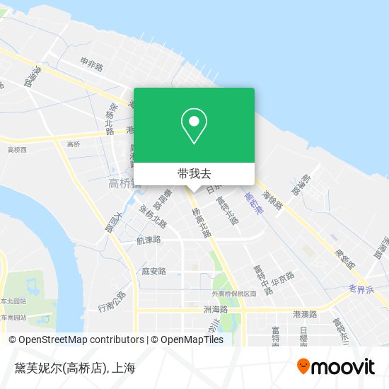 黛芙妮尔(高桥店)地图