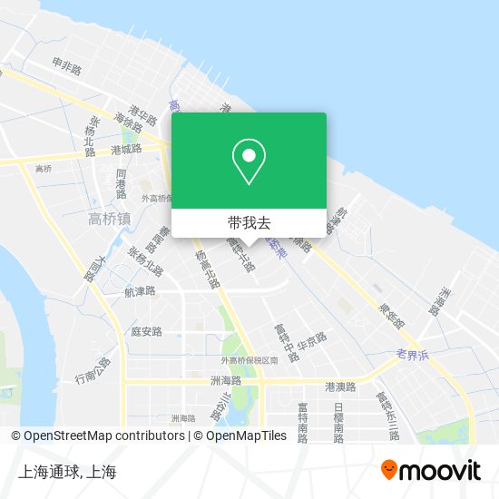 上海通球地图