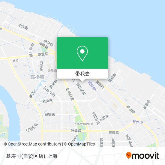 慕寿司(自贸区店)地图