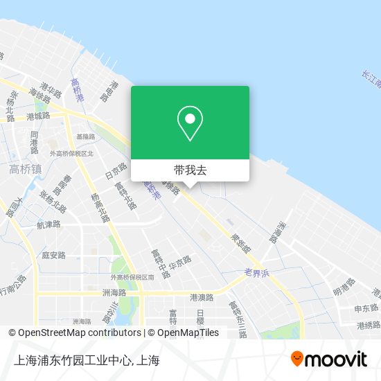 上海浦东竹园工业中心地图